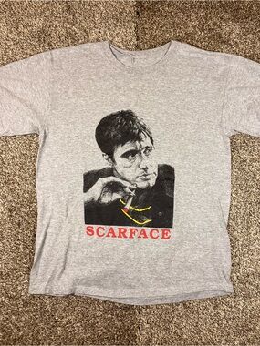 Scarface Graphic Short Sleeve Tee - Gray